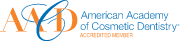 American Academy of Cosmetic Dentistry Accredited Member logo