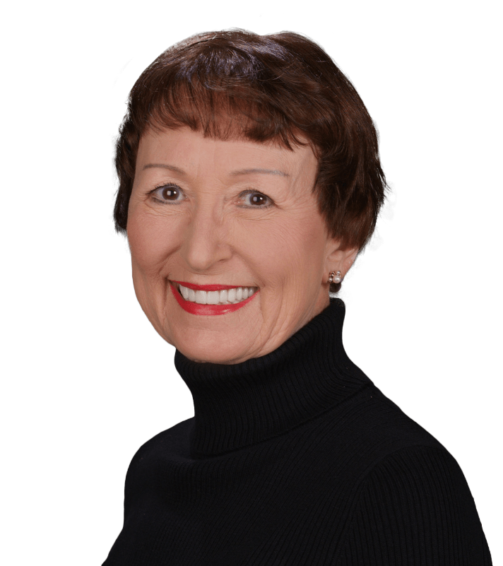 Rancho Bernardo dental patient Rosemary smiling